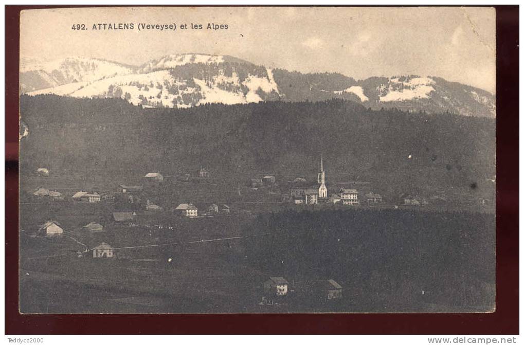 ATTALENS Et Les Alpes - Attalens