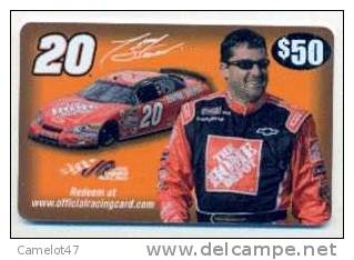Joe Gibbs Racing. U.S.A.,  Carte Cadeau Pour Collection # 1 - Gift And Loyalty Cards