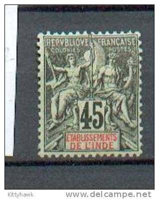 INDE 187 - YT 18 * - Charnière Complète - Unused Stamps