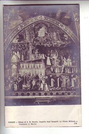 LOT INTERESSANT DE 10 CARTES  : MUSEE ; GALERIES  TABLEAUX D' EGLISES DE FIRENZEE  (C.B.) - 5 - 99 Postkaarten