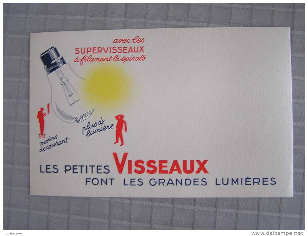 PAPIER BUVARD LAMPES AMPOULES VISSEAUX Supervisseaux - Elettricità & Gas