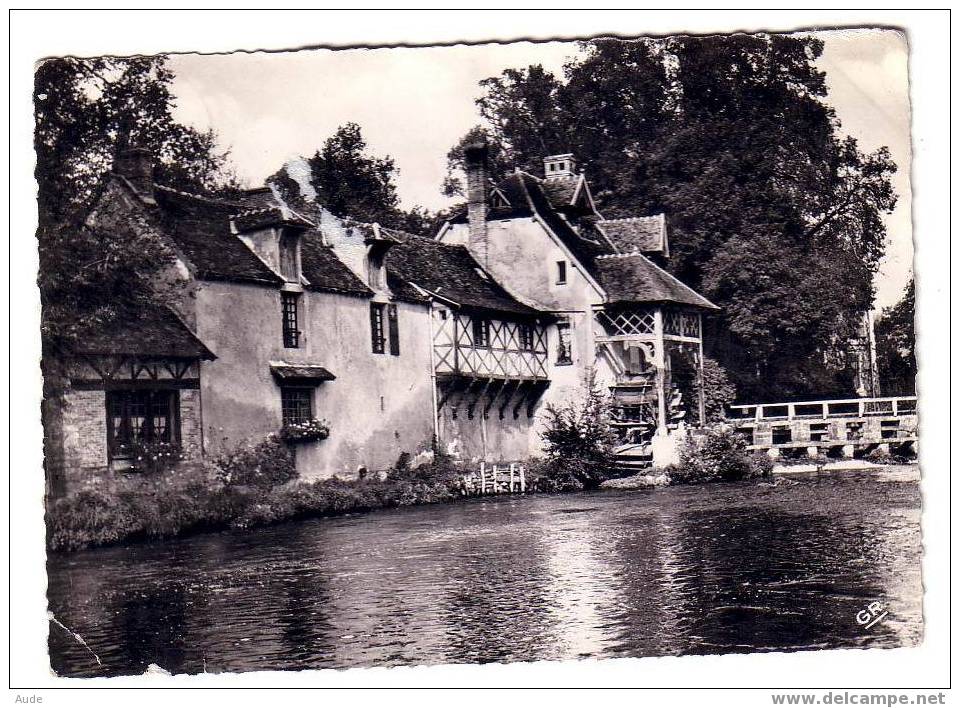 Auberge Du Moulin De FOURGES- TRES BELLE CPSM -  VOYAGE  EN 55 - Fourges