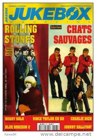 REVUE  Rolling Stones / Chats Sauvages  "  Jukebox Magazine N° 97  " - Música