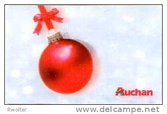 @+ Carte Cadeau - Gift Card : Auchan - Noel 2010 - Treuekarten