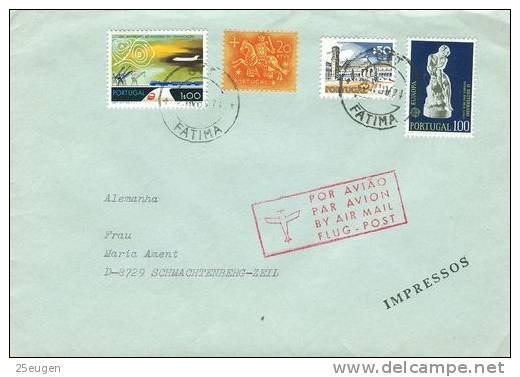 PORTUGAL 1974 EUROPA CEPT STAMP ON COVER - 1974