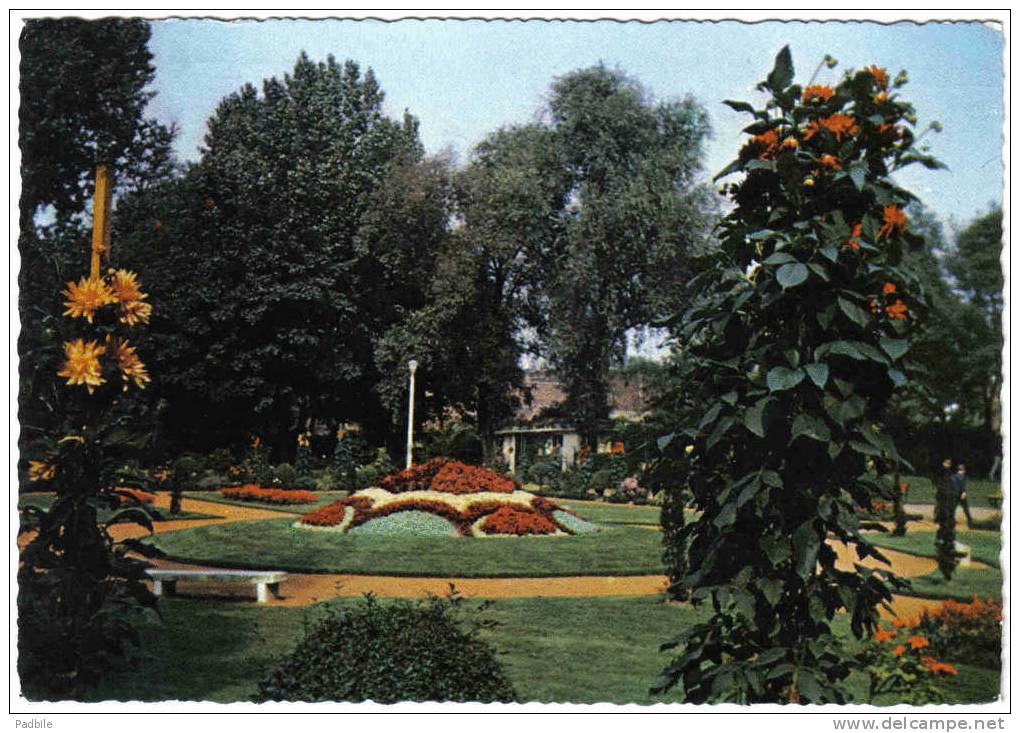 Carte Postale 62. Lens  Le Jardin Public Trés Beau Plan - Lens