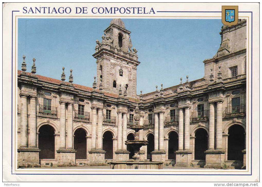 Spagna - Santiago De Compostela - Interno Del Seminario Maggiore - Santiago De Compostela