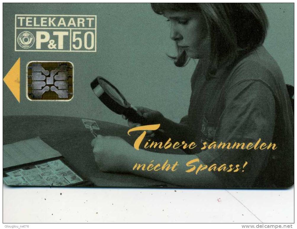 TELECARTE LUXEMBOURG 50 UNITES TIMBRES AMMELEN TP  05/12//1992 VOIR SCANER - Lussemburgo