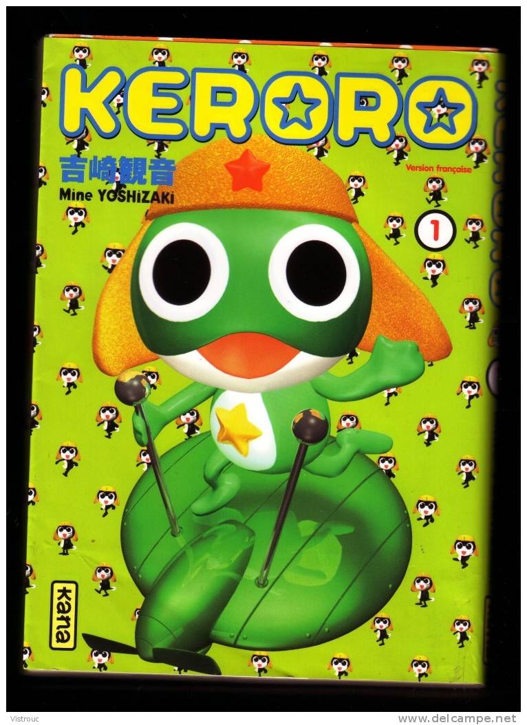 " KERORO N° 1", Par Mine YOSHIZAKI - KANA-DARGAUD-LOMBARD, 2007. - Mangas Version Française