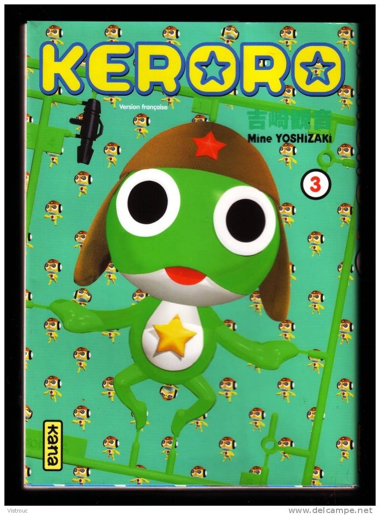 " KERORO N° 3", Par Mine YOSHIZAKI - KANA-DARGAUD-LOMBARD, 2007. - Mangas Versione Francese