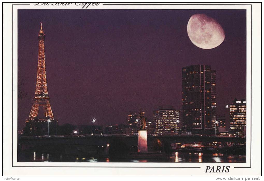 Francia - Parigi - Torre Eiffel - Notturno - Ile-de-France