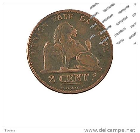 2 Centimes - 1876- Cu. - TB - 2 Cent