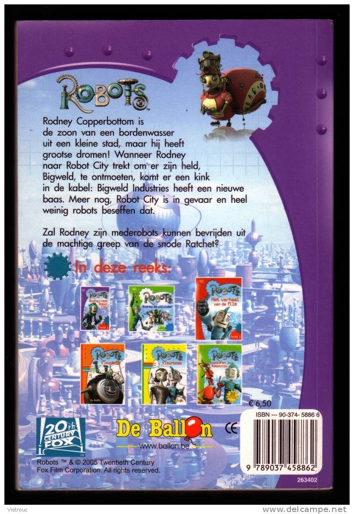 Rodney Redt Robo City - Uitgave : DE BALLON - 2005. - Autres & Non Classés