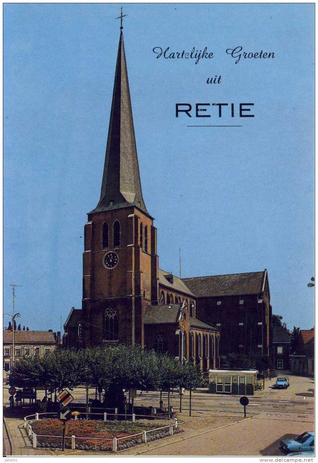 Retie St. Martinuskerk Eeuwenoude Lindenboom 427/3 - Retie