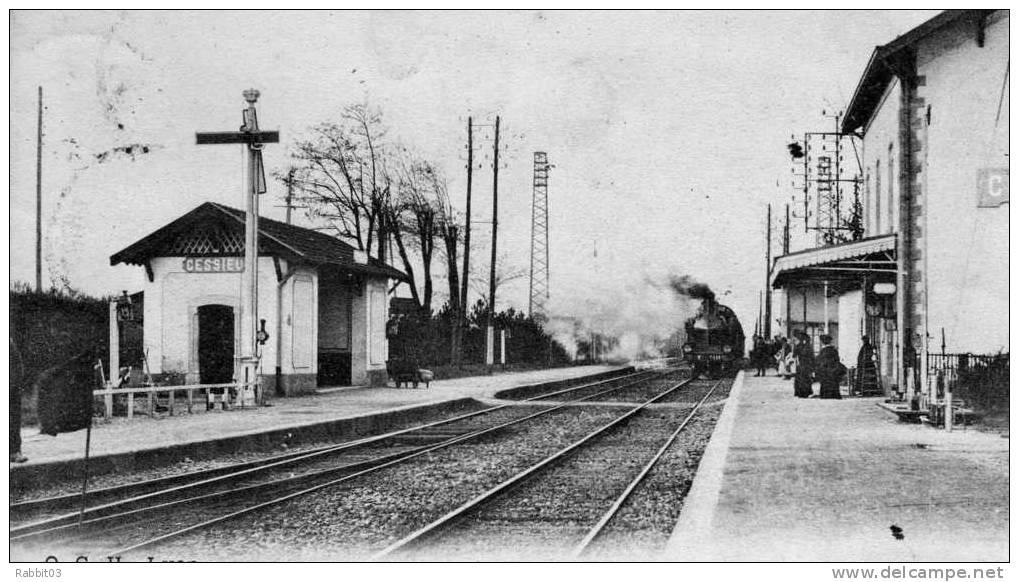 S1   -   073   -    CESSIEU  .   ( 38 )     La    Gare . - Other & Unclassified