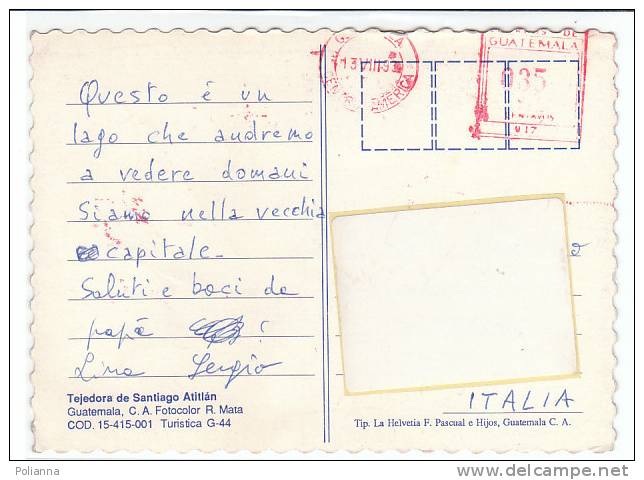 PO2406A# GUATEMALA - SANTIAGO ATITLAN - TESSITORE - AMACA  VG - Guatemala