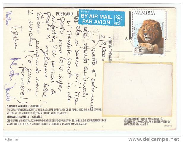 PO2446A# AFRICA - NAMIBIA - GIRAFFA  VG - Namibia