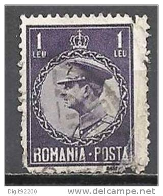 1 W Valeur Used, Oblitérée - ROUMANIE  - YT 390 * 1930/1931 - N° 1044-5 - Used Stamps