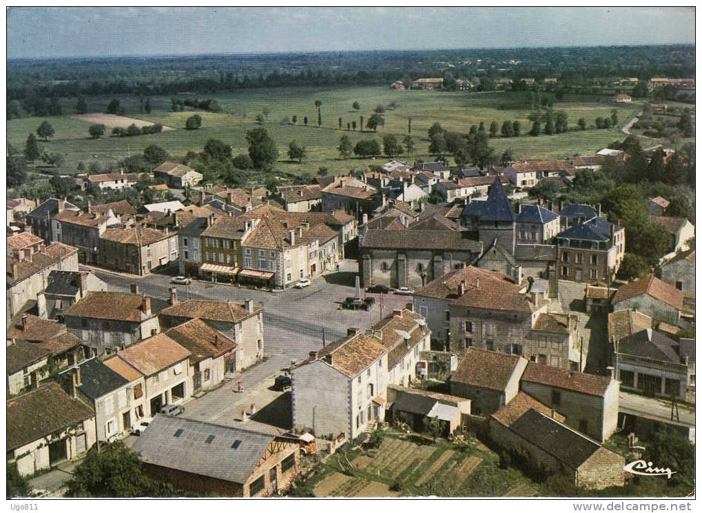 BUSSIERE-POITEVINE  (Hte-Vienne)   -   Vue Générale Aérienne - Bussiere Poitevine