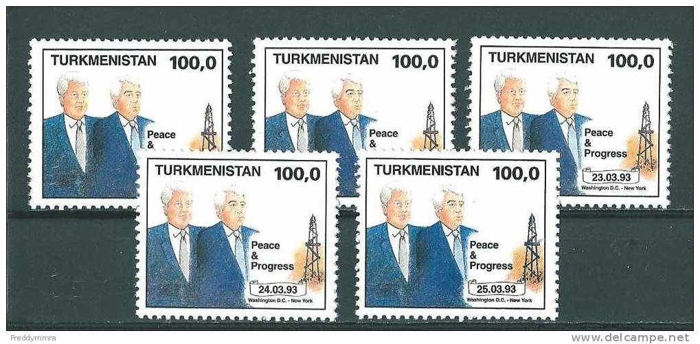 Turkménistan: 30/ 34 ** - Turkménistan
