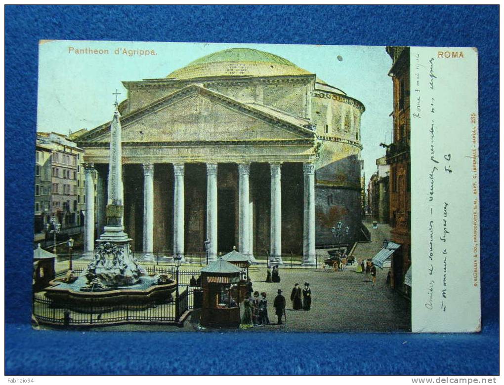 ROMA  PANTHEON DI AGRIPPA    PICCOLO FORMATO - Panthéon
