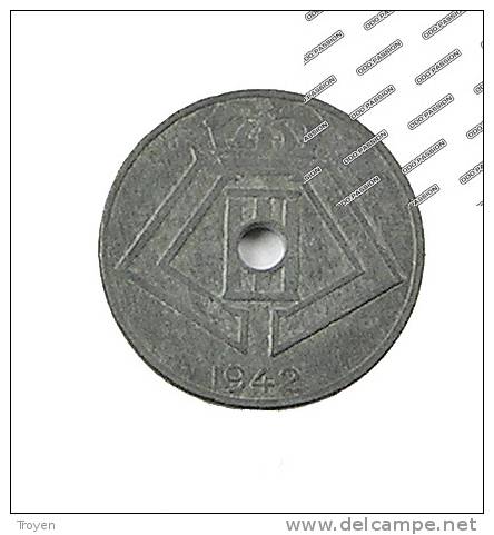 10 Centimes - 1942 -  Zinc - TB+ - 10 Cents