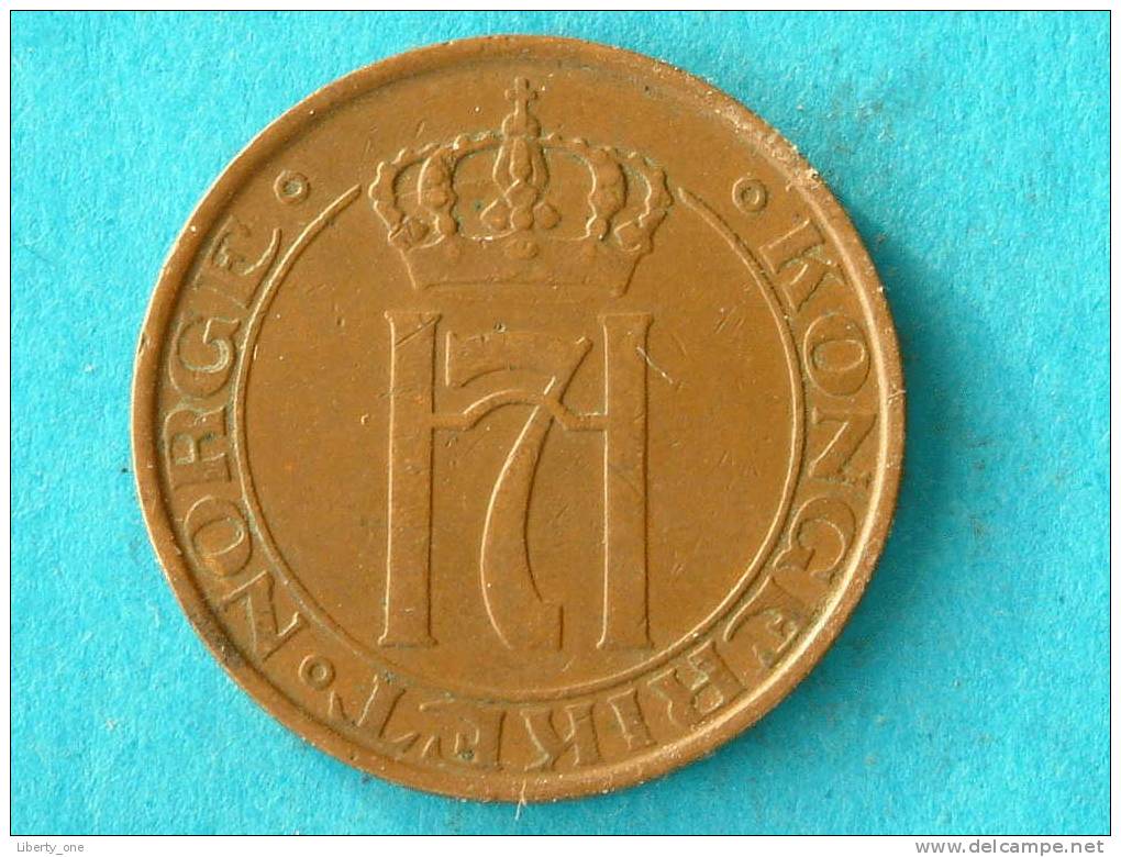 1937 - 5 ORE / KM 368 ( For Grade, Please See Photo ) ! - Norway