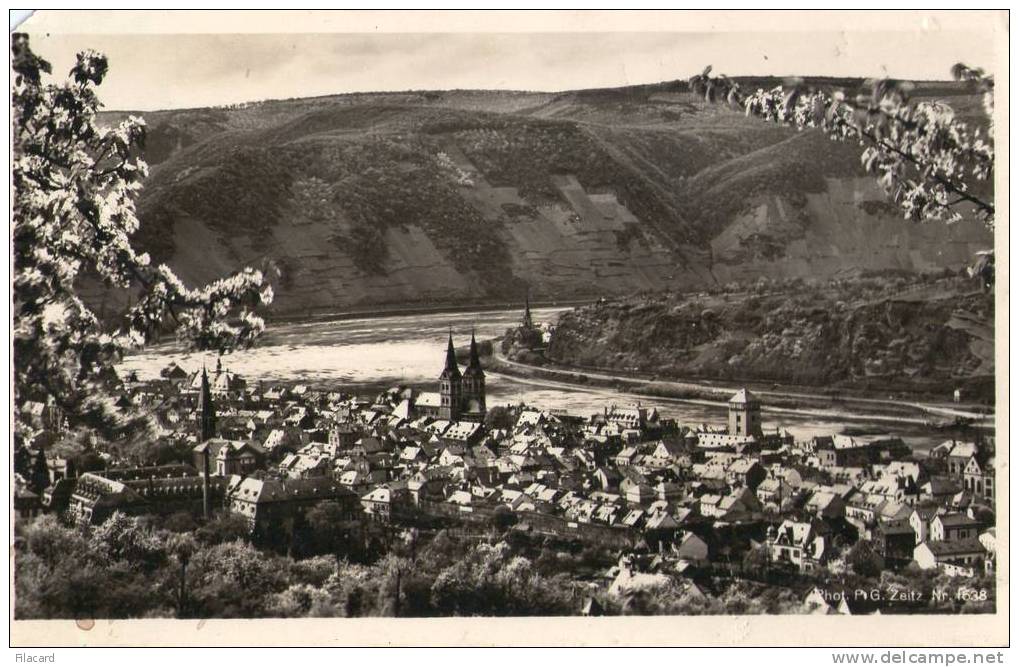 10343   Germania  Vallee Du  Rhin  Vue De  Boppard  VGSB - Boppard