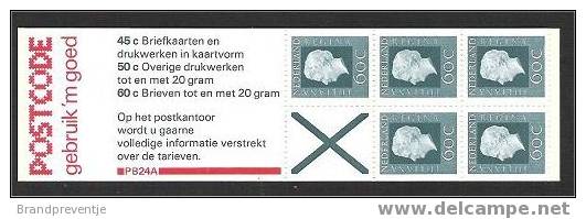 Nederland - NVPH PB24a (mint) - Carnets Et Roulettes