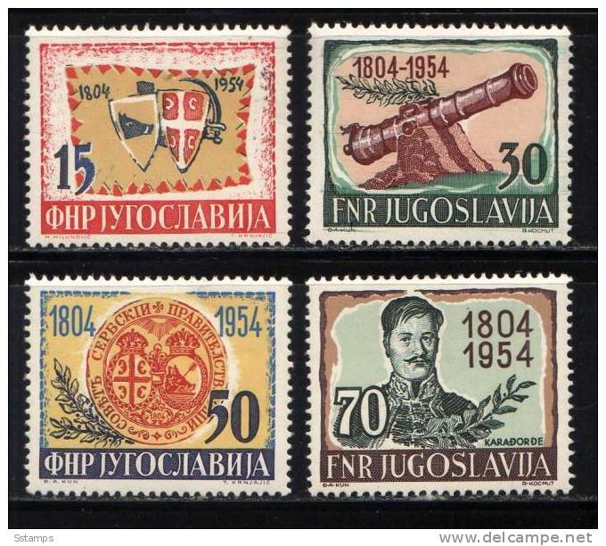 U-44  JUGOSLAVIA PERSONS  STORIA   NEVER HINGED - Unused Stamps
