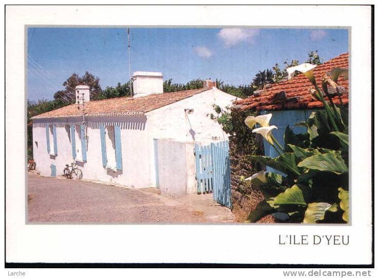 Dép. 85 - Ile D´Yeu. Maison Typique De L´Ile. Ed. Combier. - Ile D'Yeu