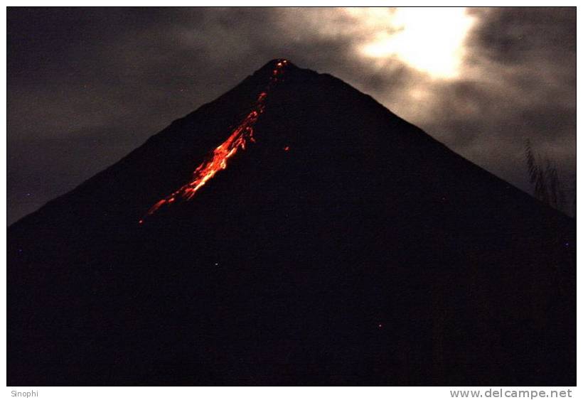 Y02-05@    Volcano    , ( Postal Stationery , Articles Postaux ) - Volcanos