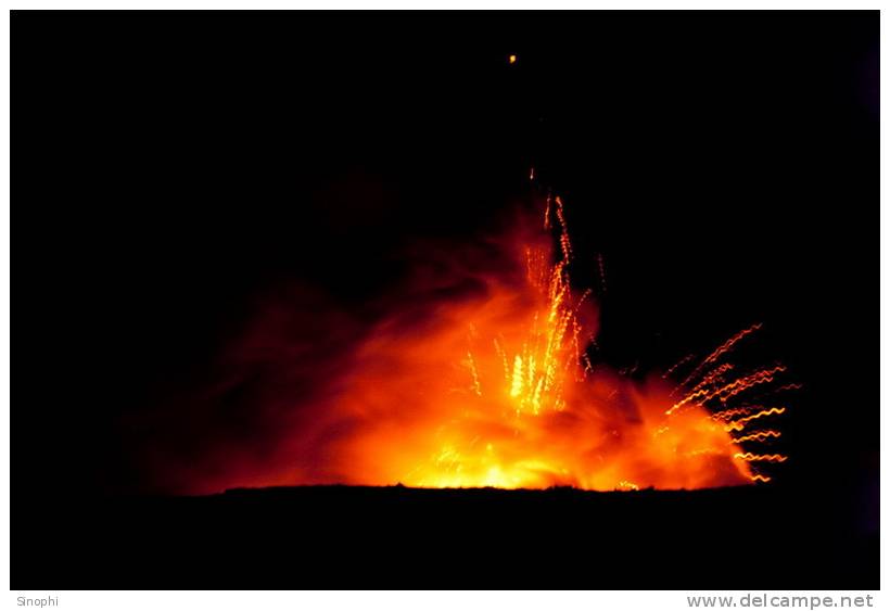 Y02-10 @    Volcano    , ( Postal Stationery , Articles Postaux ) - Vulkane