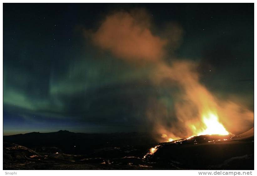 Y02-12 @    Volcano    , ( Postal Stationery , Articles Postaux ) - Volcanos