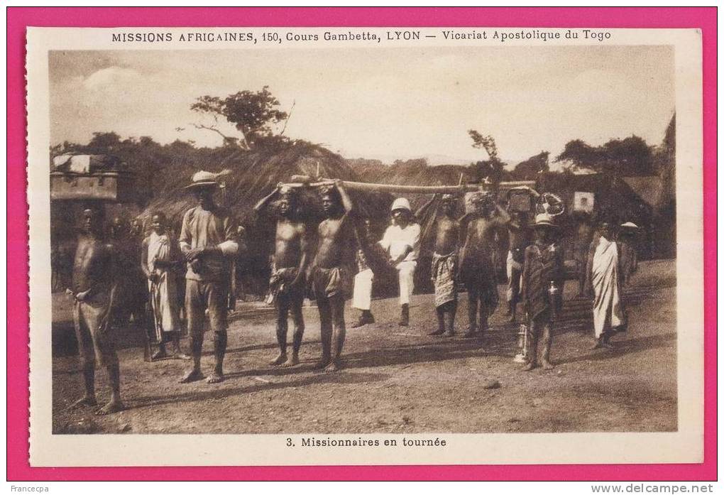 388 - AFRIQUE - TOGO -  Missionnaires En Tournée - Togo