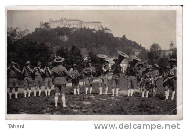 Scouting, Austria Salzburg.old Photo Postcard - Scouting