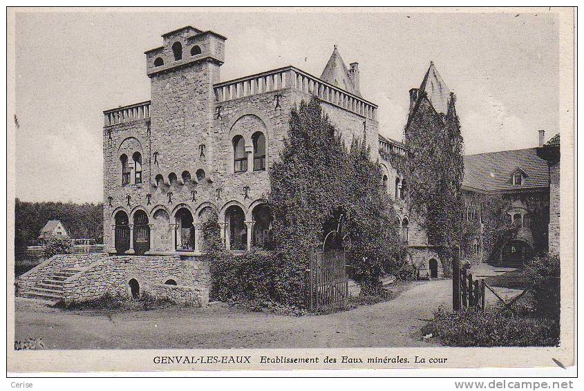 Genval-les-eaux: Etablissement Des Eaux Minérales. La Cour - Rixensart