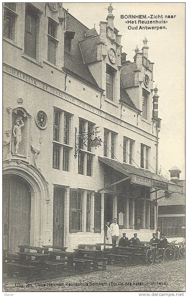 BORNHEM - Zicht Naar Het Reuzenhuis - Oud Antwerpen  - Uitg. Jos. Claus-Heirman - Bornem