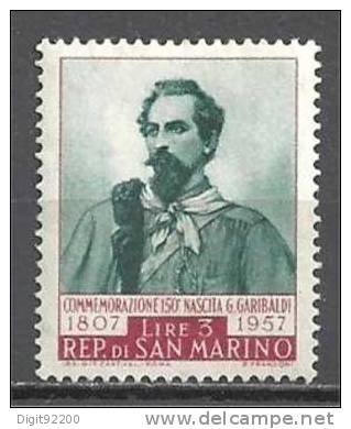 1 W Valeur - SAN MARINO - Non Oblitérée, Unused - Mi 432 * 1949 - N° 1039-10 - Unused Stamps