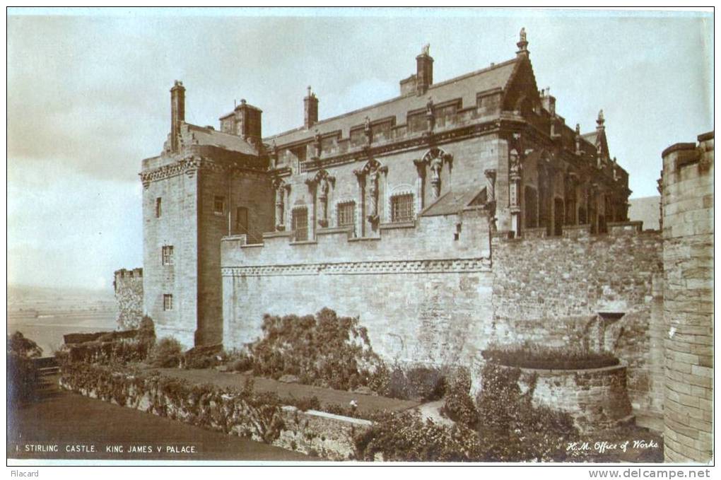 10367   Regno  Unito   Scozia  Stirling Castle  King James  V  Palace  NV  (scritta) - Argyllshire