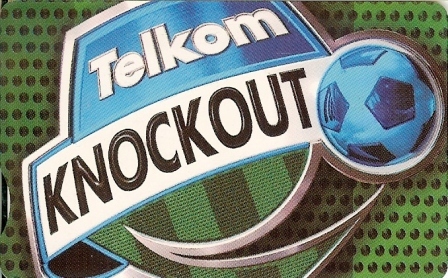 SOUTH AFRICA Used Phonecard/ Gebruikte Telefoonkaart "TELKOM KNOCK-OUT SOCCER" - Afrique Du Sud