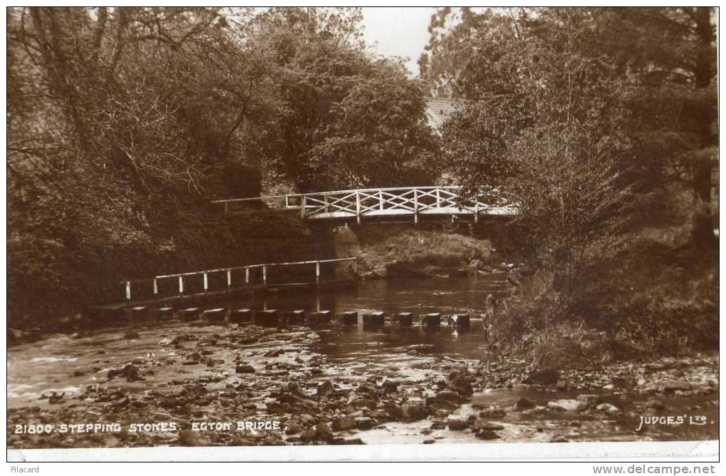 10392   Regno  Unito  Stepping Stones  Egton  Bridge  VG - Scarborough