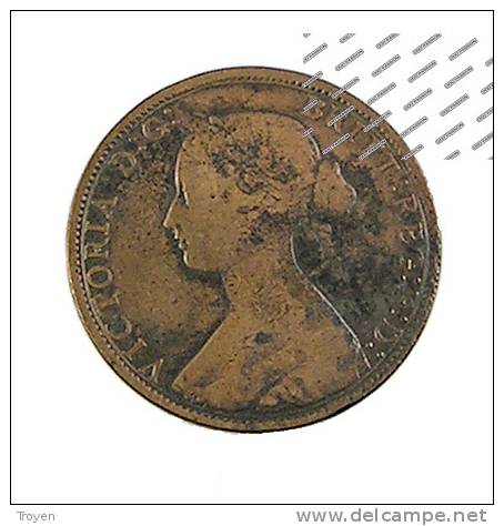 1/2 Penny - 1862 -  Br  - TB - Autres & Non Classés