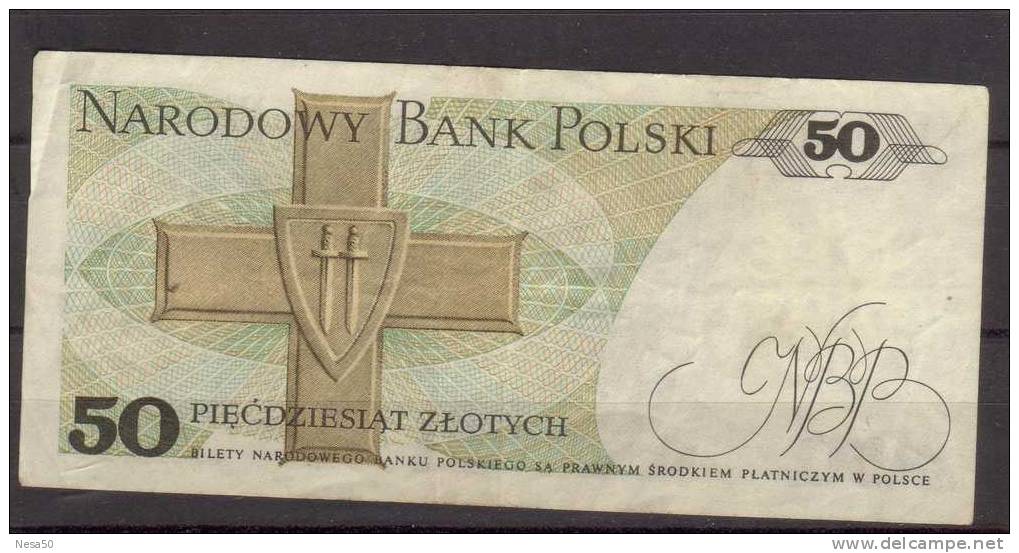 Polen 50 Zlotych 1988    Gebruikt - Polen