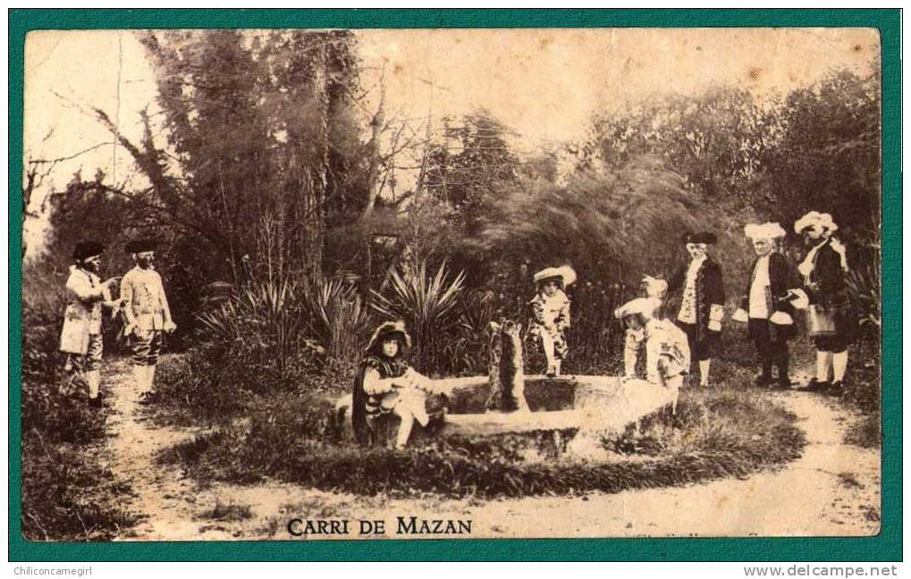 Carri De Mazan - Folklore - Costumes D´époques - Meyer ( N 1040 ) - Mazan