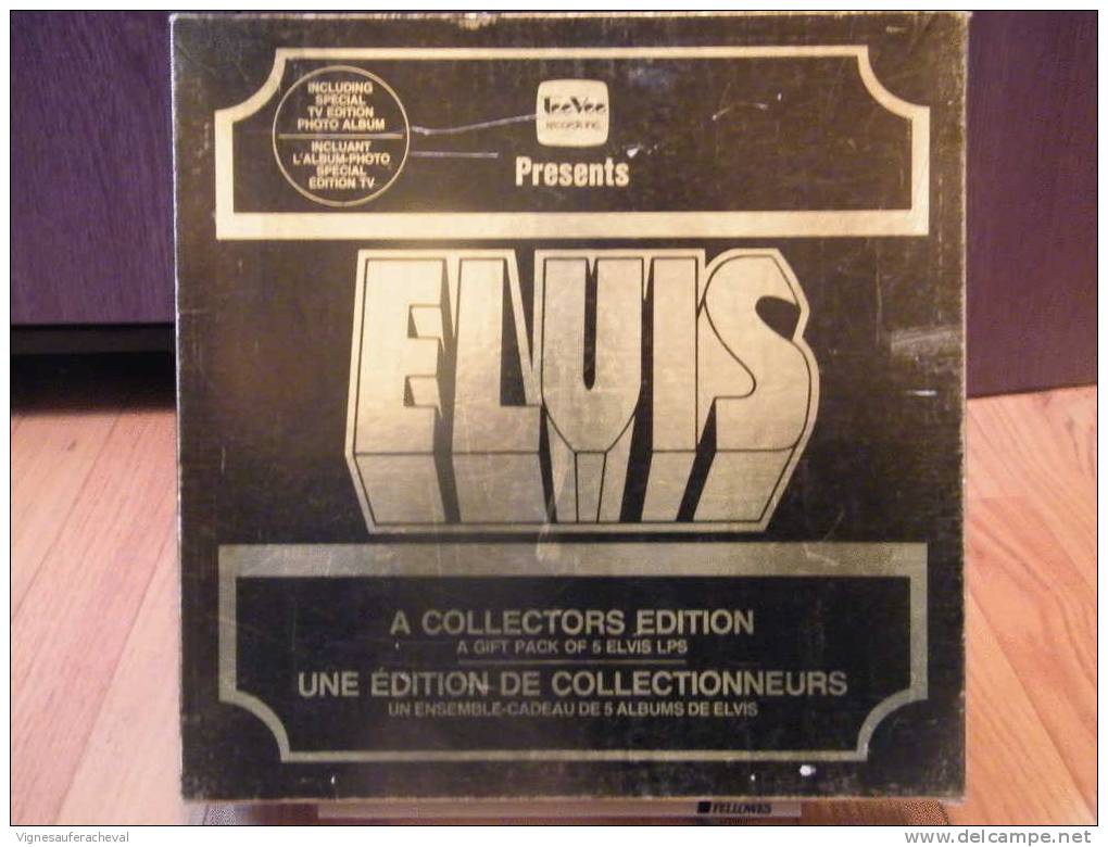 Elvis Presley.A Collector's Edition(ensemble Cadeau De 5 Disques+ Livret - Collectors