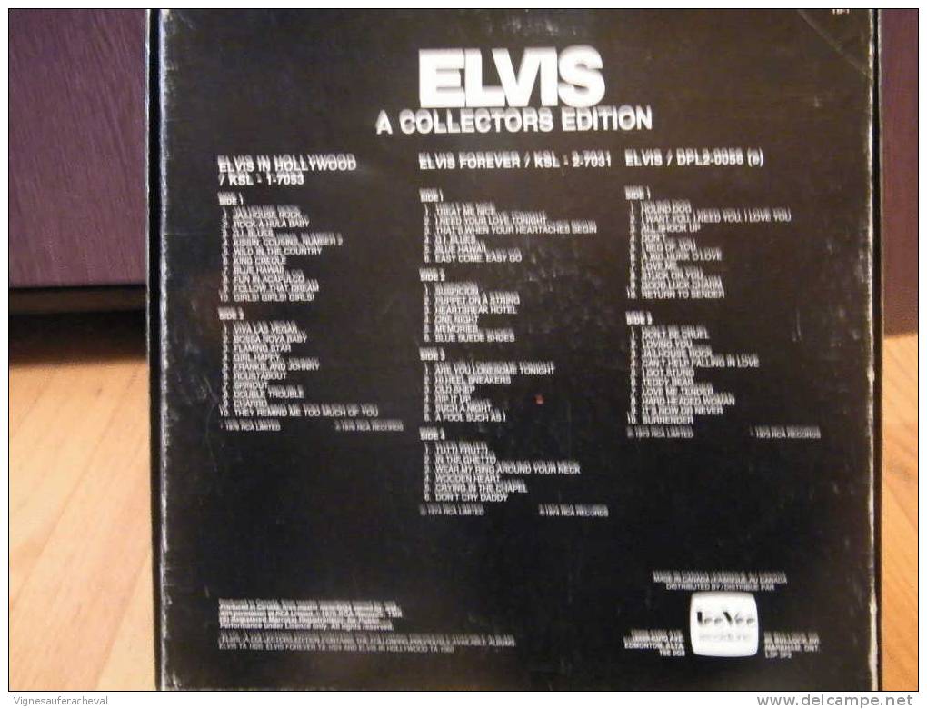Elvis Presley.A Collector's Edition(ensemble Cadeau De 5 Disques+ Livret - Collector's Editions
