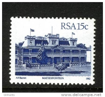 SOUTH AFRICA - 1982 ARCHITECTURE 15c FINE MNH ** - Neufs