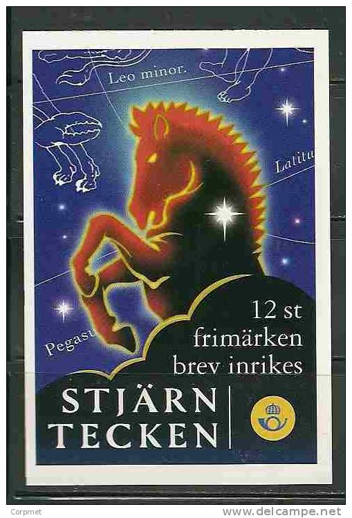 SWEDEN - ZODIAC Complete BOOKLET - CARNET - Yvert # C 2111 -  VF USED - 1981-..