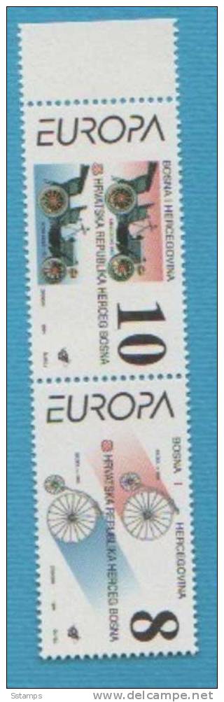 A-136   1994  BOSNIA MOSTAR   KROATISCHE POST  Europa Cept    NEVER HINGED - 1994